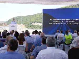 Πρέβεζα και Λευκάδα ήρθαν πιο κοντά μας – Εγκαινιάστηκε η παράκαμψη της Αμφιλοχίας (εικόνες)