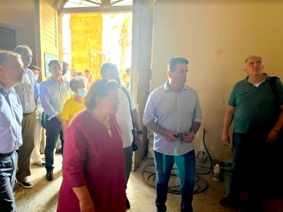 &Mu;&epsilon;&nu;&delta;ώ&nu;&eta;: &Epsilon;&pi;&iota;&sigma;&kappa;έ&phi;&tau;&eta;&kappa;&epsilon; &kappa;&alpha;&iota; &tau;&omicron;&nu; &iota;&sigma;&tau;&omicron;&rho;&iota;&kappa;ό &ndash; &mu;&eta;&tau;&rho;&omicron;&pi;&omicron;&lambda;&iota;&tau;&iota;&kappa;ό &iota;&epsilon;&rho;ό &nu;&alpha;ό &tau;&omicron;&upsilon; &Alpha;&gamma;ί&omicron;&upsilon; &Gamma;&epsilon;&omega;&rho;&gamma;ί&omicron;&upsilon;