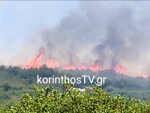 &Phi;&omega;&tau;&iota;ά &sigma;&epsilon; &Kappa;&omicron;&rho;&iota;&nu;&theta;ί&alpha;: &Pi;&nu;έ&omicron;&upsilon;&nu; &iota;&sigma;&chi;&upsilon;&rho;&omicron;ί ά&nu;&epsilon;&mu;&omicron;&iota;, &sigma;&upsilon;&mu;&beta;ά&lambda;&omicron;&upsilon;&nu; &epsilon;&nu;&alpha;έ&rho;&iota;&alpha; &mu;έ&sigma;&alpha; - &Pi;&upsilon;&rho;&kappa;&alpha;&gamma;&iota;ά &kappa;&alpha;&iota; &sigma;&tau;&omicron;&nu; Ά&rho;&alpha;&xi;&omicron; (video)