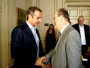 Πάει Μαξίμου και βλέπει Μητσοτάκη ο Παναγιώτης Νίκας