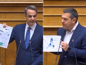 Σύγκρουση Τσίπρα – Μητσοτάκη στη Βουλή με φόντο την ακρίβεια και την ενεργειακή κρίση (βίντεο)