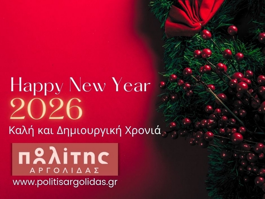 Καλή και Ευτυχισμένη Χρονιά – Το 2026 μας περιμένουν ακόμα πιο πολλές προκλήσεις
