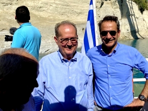 Μητσοτάκης και Νίκας στη Διώρυγα της Κορίνθου: Ανοίγει από Δευτέρα και για ένα τρίμηνο ο Ισθμός (βίντεο, εικόνες)