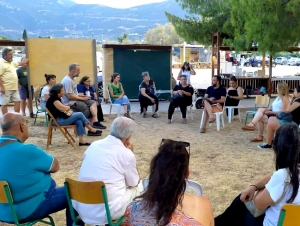 Αρχαία Επίδαυρος: Τελετή λήξης της έκθεσης Αγροτουρισμού – Συνάντηση Χρόνη με τους εκθέτες (εικόνες)