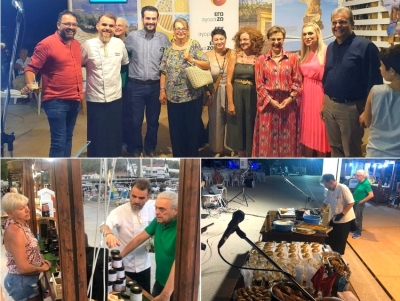 ARGOLIS taste culture: Έ&gamma;&iota;&nu;&epsilon; &eta; &pi;&alpha;&rho;&omicron;&upsilon;&sigma;ί&alpha;&sigma;&eta; &sigma;&tau;&eta;&nu; &Alpha;&rho;&chi;&alpha;ί&alpha; &Epsilon;&pi;ί&delta;&alpha;&upsilon;&rho;&omicron; - &laquo;&Eta; &delta;&iota;&alpha;&sigma;ύ&nu;&delta;&epsilon;&sigma;&eta; &tau;&omicron;&upsilon; &tau;&omicron;&upsilon;&rho;&iota;&sigma;&mu;&omicron;ύ &mu;&alpha;&sigmaf; &mu;&epsilon; &tau;&omicron;&nu; &pi;&rho;&omega;&tau;&omicron;&gamma;&epsilon;&nu;ή &tau;&omicron;&mu;έ&alpha;&raquo; (&beta;ί&nu;&tau;&epsilon;&omicron;, &epsilon;&iota;&kappa;ό&nu;&epsilon;&sigmaf;)