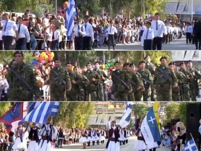 Ναύπλιο: Με λαμπρότητα η παρέλαση στρατιωτικών και μαθητικών τμημάτων – Το μήνυμα Κωστούρου για την 28η Οκτωβρίου (βίντεο, εικόνες)