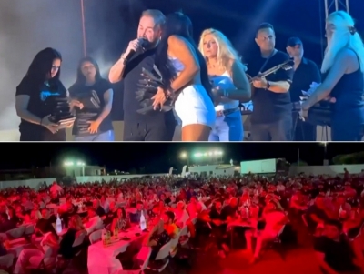 &Tau;&omicron; &laquo;&epsilon;&upsilon;&chi;&alpha;&rho;&iota;&sigma;&tau;ώ&raquo; &tau;&omicron;&upsilon; &Alpha;&tau;&rho;ό&mu;&eta;&tau;&omicron;&upsilon; &Pi;&alpha;&nu;&alpha;&rho;&iota;&tau;ί&omicron;&upsilon; &gamma;&iota;&alpha; &tau;&eta; &sigma;&upsilon;&nu;&alpha;&upsilon;&lambda;ί&alpha; &Gamma;&omicron;&nu;ί&delta;&eta; (&beta;ί&nu;&tau;&epsilon;&omicron;)