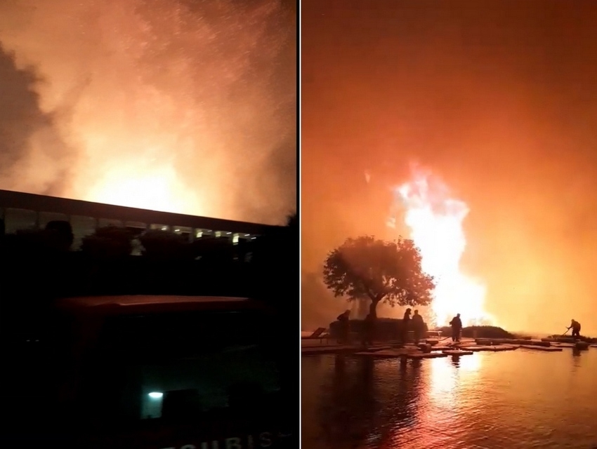 Ερμιονίδα: Οι φλόγες μέσα στο Amanzoe - Συγκλονιστικά βίντεο, κόβουν την ανάσα οι εικόνες