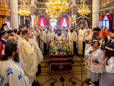 &Nu;&alpha;ύ&pi;&lambda;&iota;&omicron;: &Alpha;&gamma;&rho;&upsilon;&pi;&nu;ί&alpha; &gamma;&iota;&alpha; &tau;&omicron;&upsilon;&sigmaf; &Alpha;&gamma;ί&omicron;&upsilon;&sigmaf; &Rho;&alpha;&phi;&alpha;ή&lambda;, &Nu;&iota;&kappa;ό&lambda;&alpha;&omicron; &kappa;&alpha;&iota; &Epsilon;&iota;&rho;ή&nu;&eta; &ndash; &Kappa;&omicron;&sigma;&mu;&omicron;&sigma;&upsilon;&rho;&rho;&omicron;ή &sigma;&tau;&omicron;&nu; &Iota;&Nu; &Epsilon;&upsilon;&alpha;&gamma;&gamma;&epsilon;&lambda;ί&sigma;&tau;&rho;&iota;&alpha;&sigmaf; (&epsilon;&iota;&kappa;ό&nu;&epsilon;&sigmaf;)