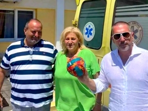 Χαλκιδική: Πώς μια μπάλα από τη... Λήμνο  έσωσε τον 30χρονο Ιβάν (εικόνες)