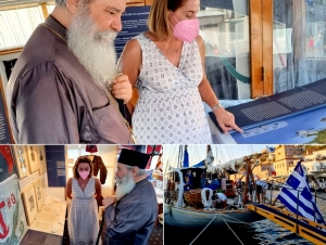 Στην Ύδρα το ιστιοφόρο εκπαιδευτικό σκάφος «Μάνια» - Φιλοξενεί την πλωτή έκθεση «ΕΠΑΝΑCΥΣΤΑΣΗ &#039;21» (εικόνες)