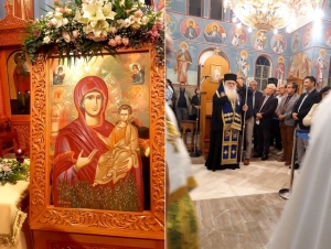 Μαλαντρένι: Γιορτάστηκε πανηγυρικά η Παναγία της Μυρτιδιώτισσας παρουσία του Μητροπολίτη Αργολίδας (εικόνες)